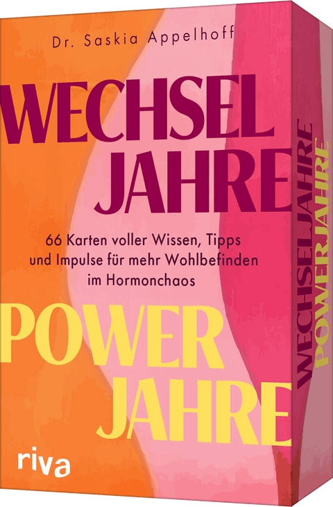 Kartenset Wechseljahre Powerjahre von Dr. Saskia Appelhoff